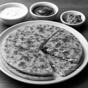 Paneer Paratha Stuffed