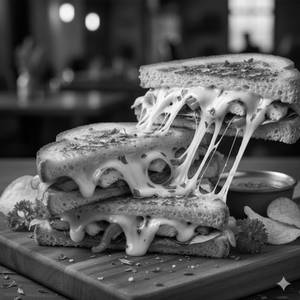 Cheesy Mix Grilled Sandwich
