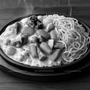 Sizzlers In White Sauce