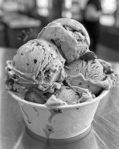 Strawberry ice cream