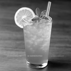 Blue lagoon mocktail