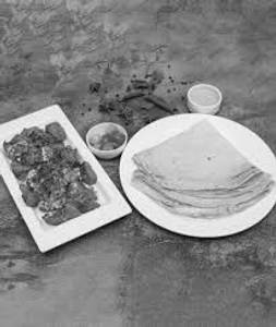 Tawa Chaap Gravy qurter+4Tandoori Roti