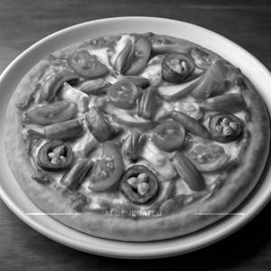 Veg supreme pizza