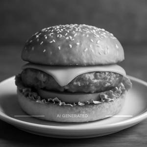 Chicken Cheese Burger