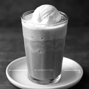 Cold Coffee With Ice Cream