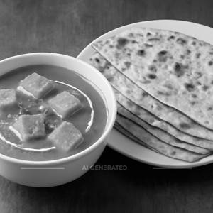 Butter Paneer Masala with 5 Tawa Roti