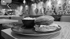 Veggie Corn N Spinach Burger