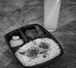 Chicken Biryani+Chicken Kebab+Lime Juice