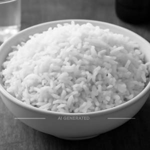 Plain rice