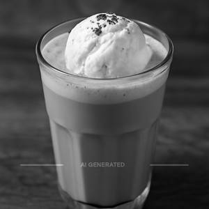 Cold Coffee With Ice Cream