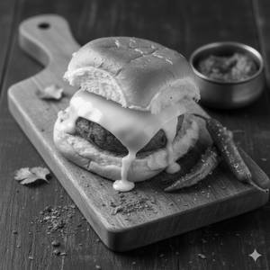 Butter Cheese Vada Pav