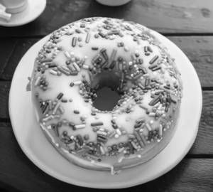 White Doughnut - 1 piece
