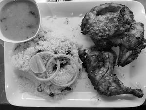 Ghee Rice& Alfaham Chicken