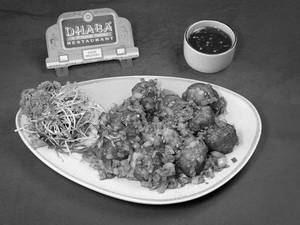 Veg Manchurian Dry.