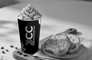 Creamy Frappe + Garlice Bread(2pcs)
