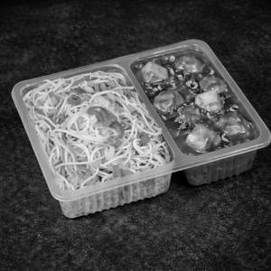 Veg Noodles With Chilli Paneer