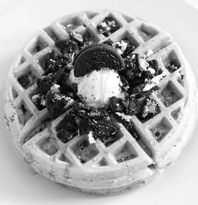Outstanding oreo waffle
