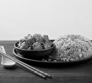 Rice + Chilii Paneer