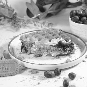 Blueberry Cheesecake Waffle