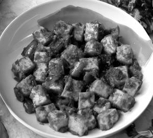 Hot garlic paneer  [dry] [Half]