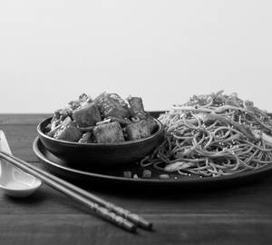 Chilli Paneer + Noodles