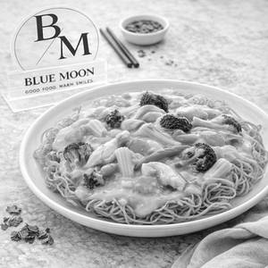 Cantonese Noodles(In White Gravy)