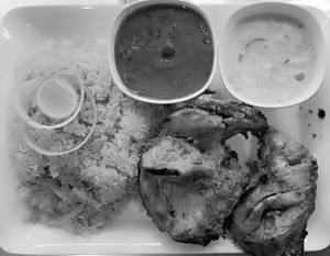 Biryani Rice With Alfaham Chicken