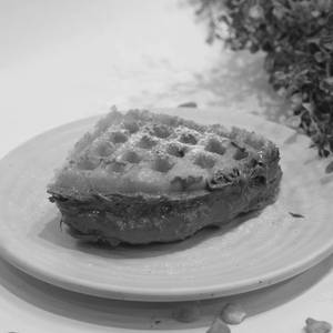 Coffee Crunch Waffle
