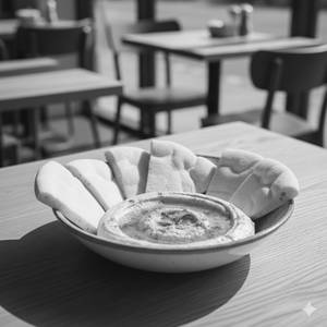 Classic Hummus With Pita