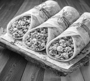 Paneer Bhurji Roll Spl