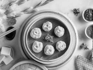 Corn Cheese Steam Momo