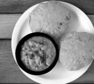 Pori (Masala) With Aaloo Sabji