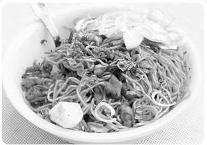 Double Egg Chicken Noodles Full