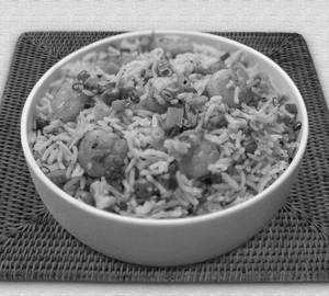 Prawns fried rice