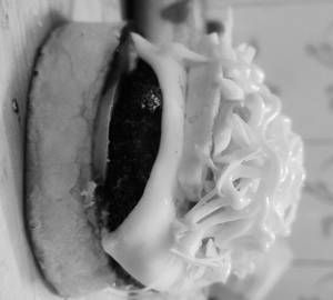 Melted Cheese Paneer Burger