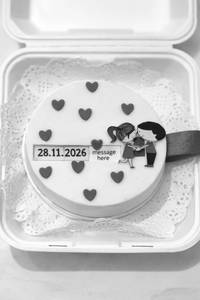 Bento Love Message Cake
