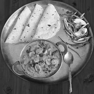 Mushroom masala