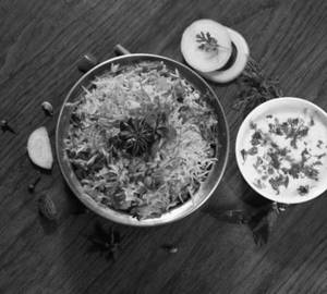 Veg Biryani with Raita [Full]