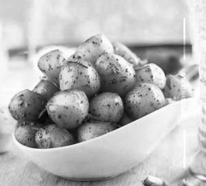 Chill garlic potato pops