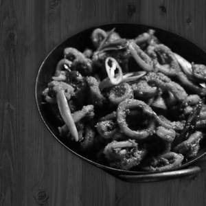 Squid tawa fry