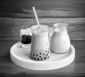 Cherry bubble tea