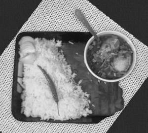 Egg Curry+ Rice