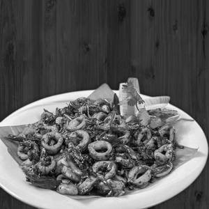 Squid pepper fry