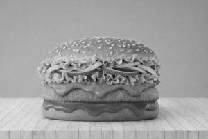 Korean Aloo Tikki Burger