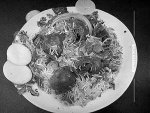 Mutton dum biryani