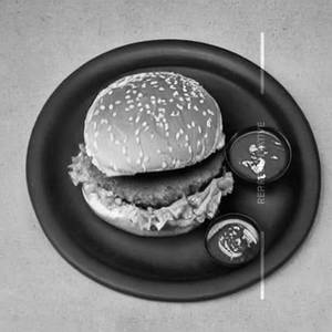 Chicken Schezwan Burger