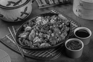 Mushroom Chilly Dry