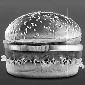 Veg double decker burger