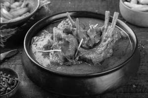 Dhaba Mutton Curry (4 Pcs)