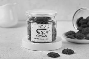 Double Chocolate Button Cookies